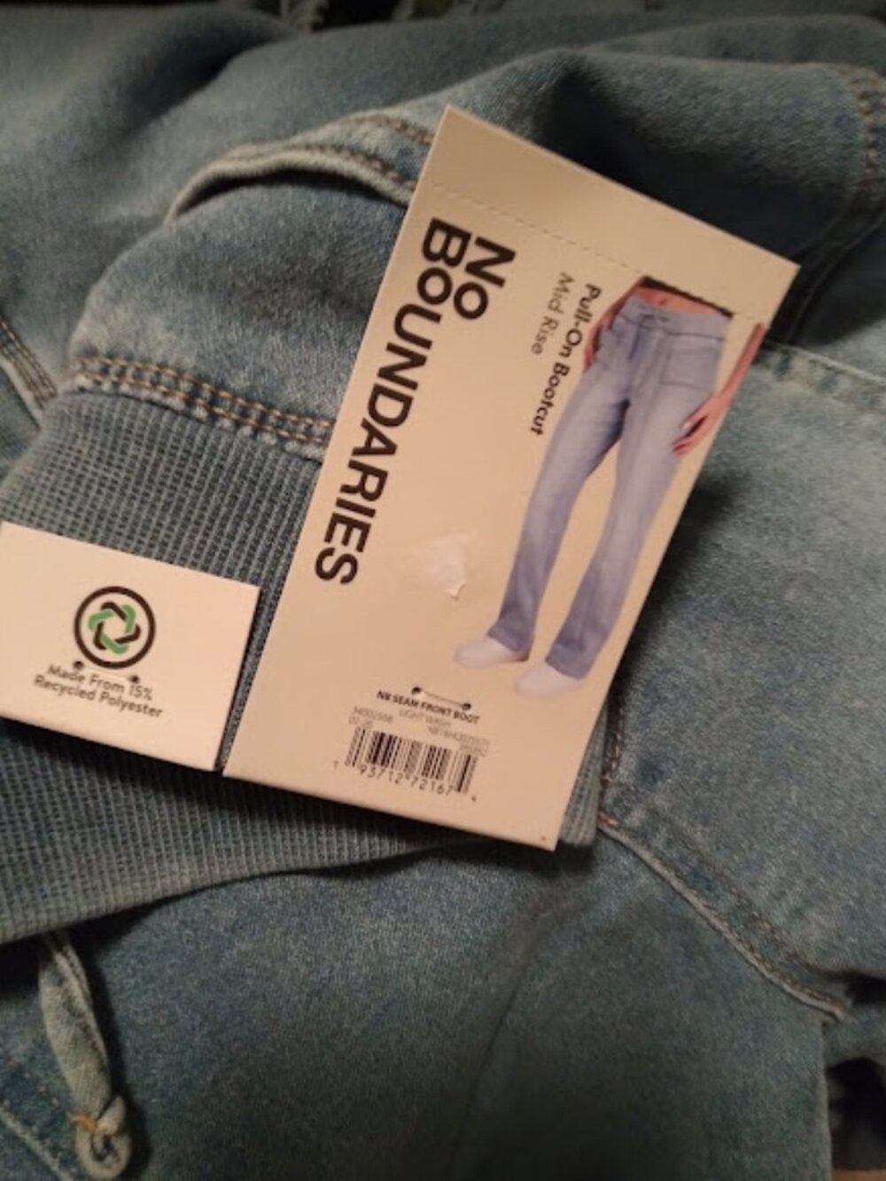 No Boundaries Pull On Seam Front Bootcut Pants XXL